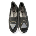 Espadrile pictate manual - Geometric