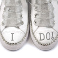Teniși de nuntă cu strasuri – I Do White C