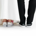 Pachet de teniși de nuntă pictați manual – Wedding
