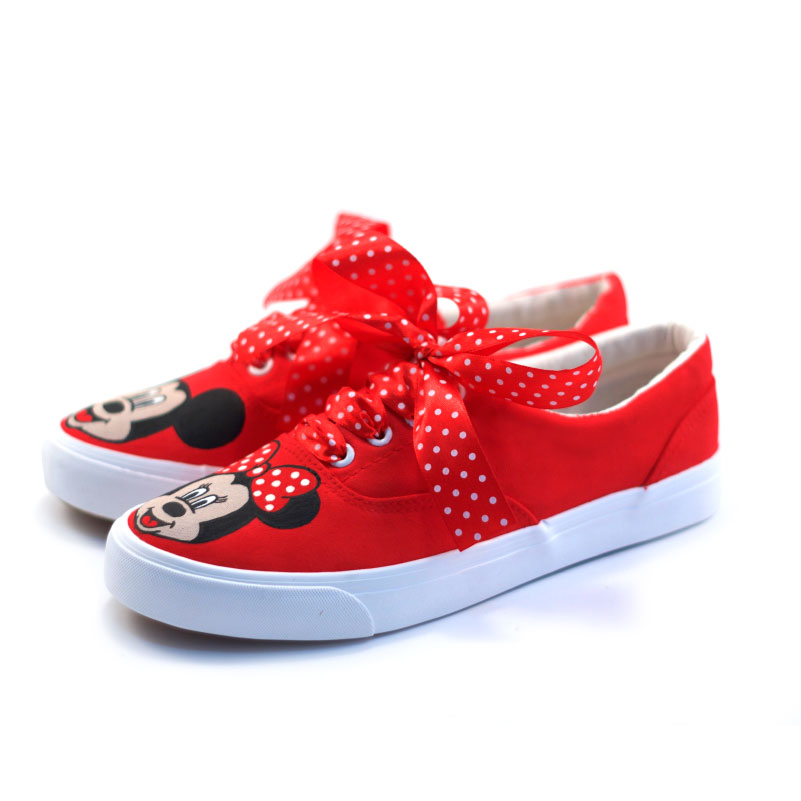 Tenisi pictati manual - MM Red