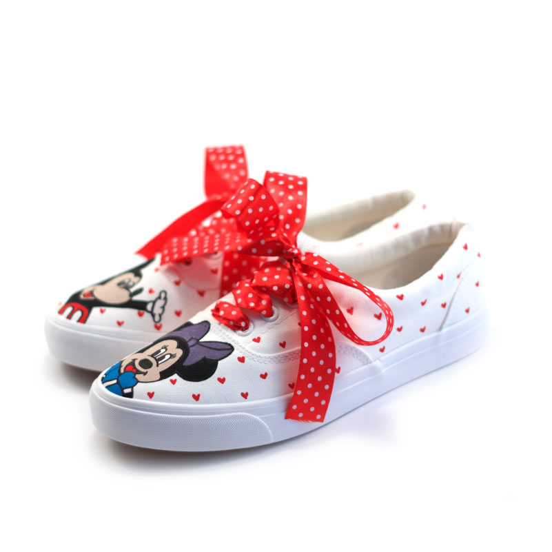 Tenisi pictati manual - MM Love