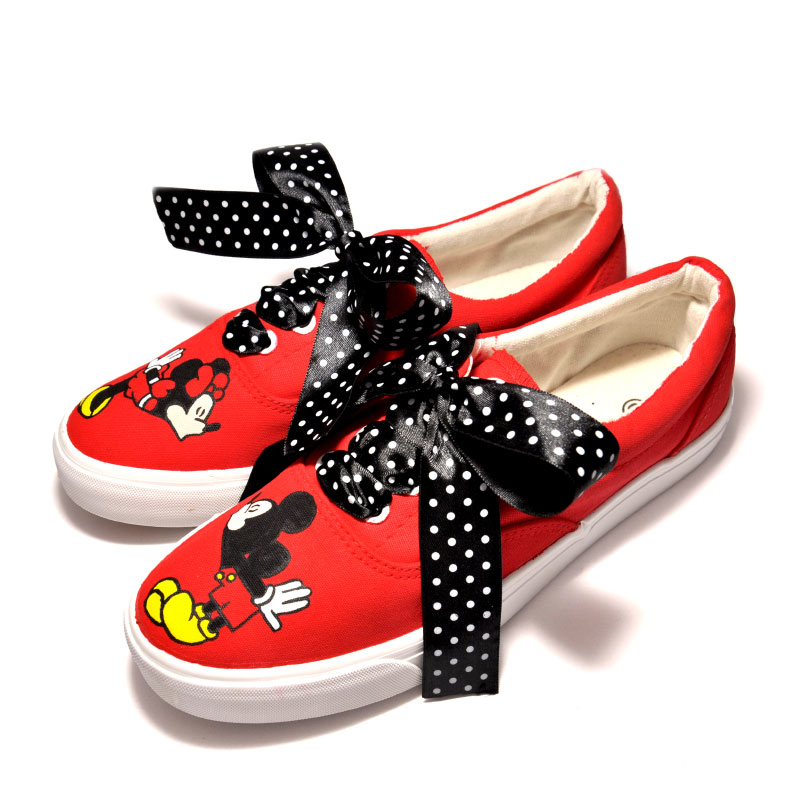 Tenisi pictati manual - MM Kissing Red