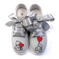 Tenisi pictati manual - Teddy Love
