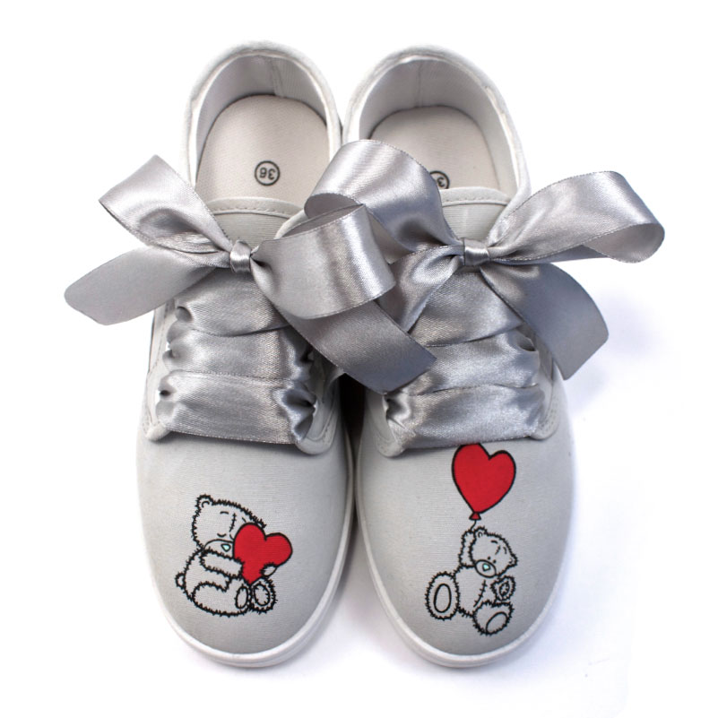 Tenisi pictati manual - Teddy Love