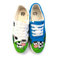 Tenisi pictati manual - Milky Moo