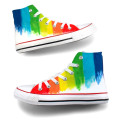 Tenisi pictati manual - Tall Rainbow