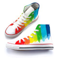 Tenisi pictati manual - Tall Rainbow
