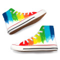 Tenisi pictati manual - Tall Rainbow