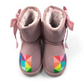 Ghete pictate manual - Pink Color Blocks
