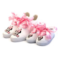 Tenisi pictati manual - Pachet Mom&Me Pink Minnie