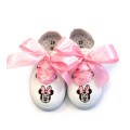 Tenisi pictati manual - Minnie Pink