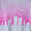 Bluza pictata manual - Pink Cityline