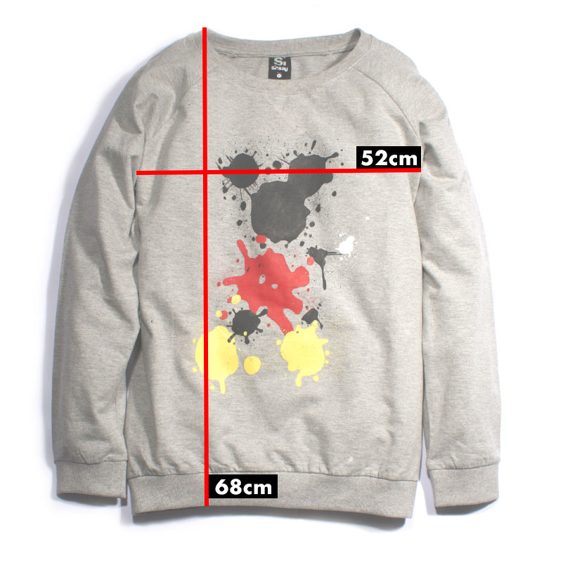 Bluza pictata manual - MM Splash