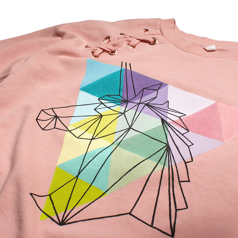 Bluza pictata manual - UniGeo