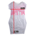Bluza pictata manual - Pink Cityline